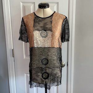 Sandro lace blouse